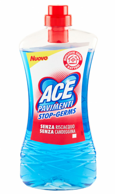 Засіб для миття підлог ACE STOP-GERMS 1л 8001480708488
