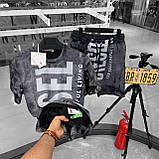 Чоловічий костюм шорти та футболка Diesel CK8272 чорний S, фото 2