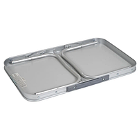 Туристичний Стіл Розкладний Bo-Camp Compact 56x34 cm Grey (1404359) Кемпінговий Складаний Столик для риболовлі, фото 3