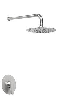Змішувач для душу (прихований монтаж) Germece 11039 Нержавіюча сталь