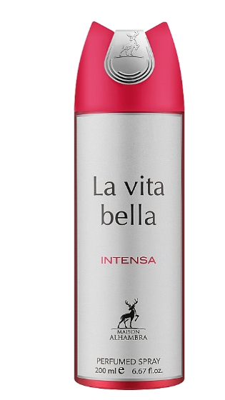 Alhambra La Vita Bella Intensa Парфумований дезодорант-спрей, фото 1