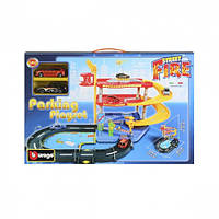 Ігровий Набір - Гараж 3 Рівня (1:43) ГАРАЖ Bburago  Розмір: 85х69х43.