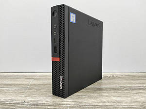Міні ПК g8 USFF Intel Lenovo M720q i3-8100T4(4)x3.1 ГГц/B360/8GB DDR4 SD/SSD 240 GB/2*DP/HDMI/RS-232/ Зовніш БП