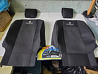 Чехлы на сиденье в авто, модельные, авточехлы RENAULT Duster с 2010 г.RENAULT Sandero с 2007 Деленная спина.