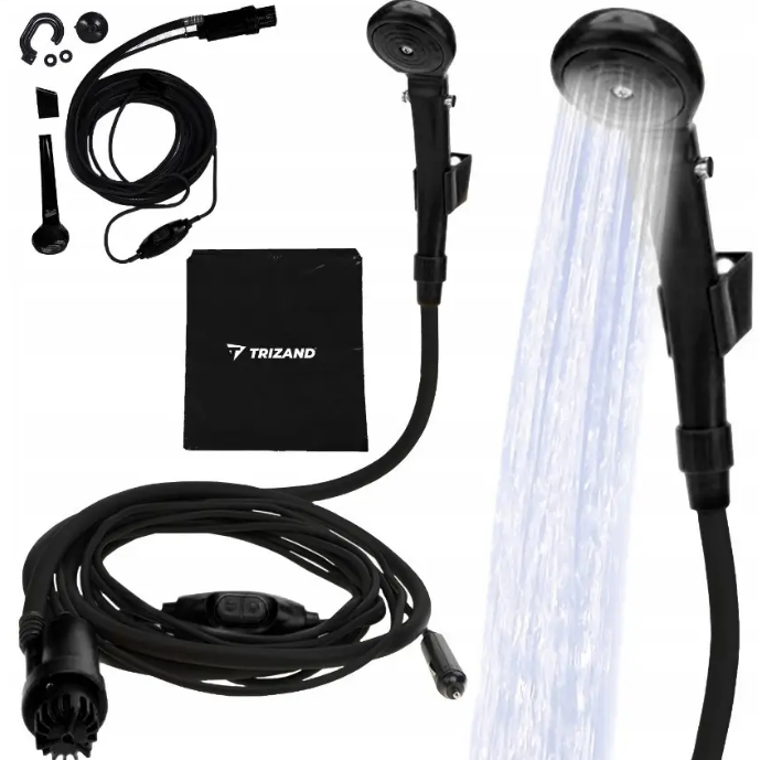 Похідний туристичний портативний душ Trizand 8877, фото 1