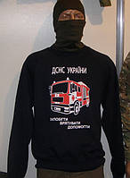 Світшот "Пожежна машина" темно-синя