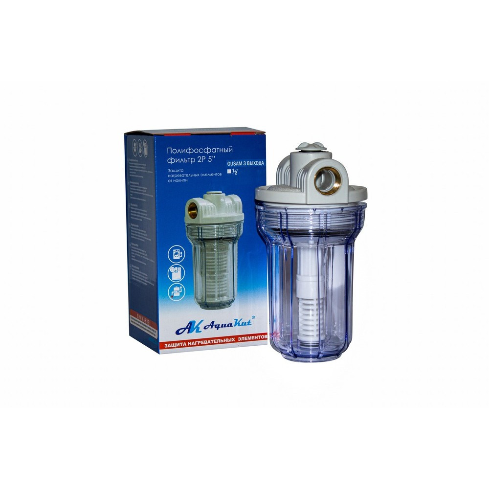 Фільтр для води MIGNON Gusam 2P 5 "1/2" три виходи (Без поліфосфату)