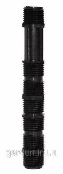 ПВХ подовжувач 1/2" х 1/2" 15 см. Фітинги IRRITEC