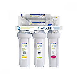 Осмос Аква Кут без помпи 50G RO-5 Е-01 із пластиковим баком 3,2G