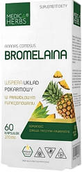 Medica Herbs Бромелайн Бромелайн капсули 60 шт.