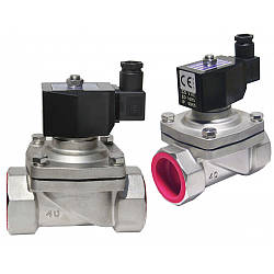 Соленоїдний електромагнітний клапан нерж SPF-23 1/5 "220V 2w-400-40
