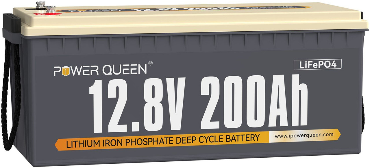 Акумулятор LifePo4 200Агод 12,8V BMS PowerQueen (Німеччина)