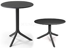 Комплект пластикових меблів Nardi Net/Step 2+1 Антрацит, фото 2