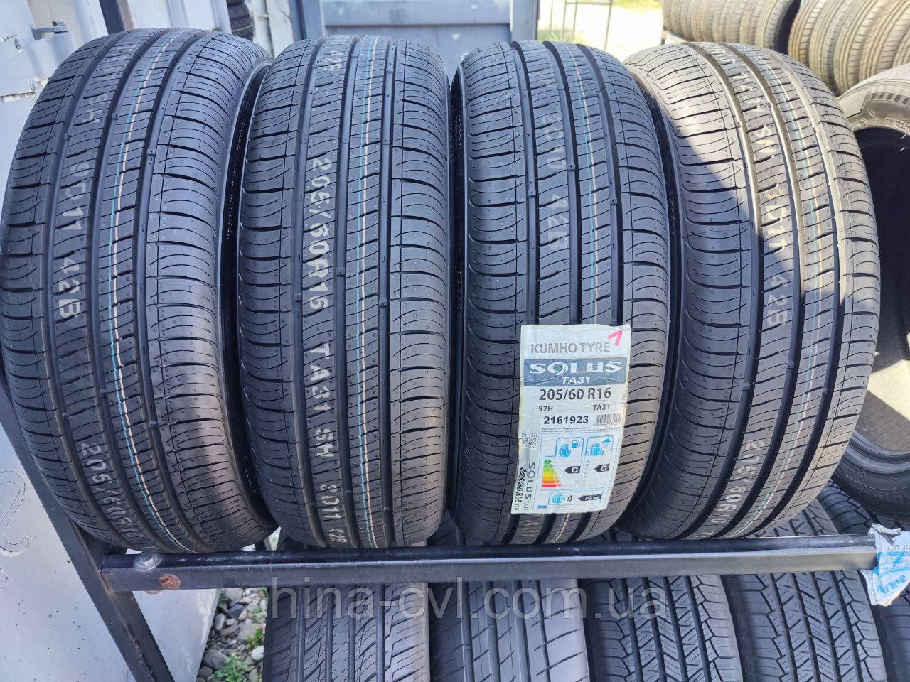 Нові літні шини 205 60 r16 92H Kumho Solus TA31