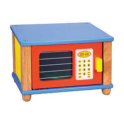 Іграшкова мікрохвильовка Viga Toys з дерева (59709FSC)