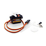 Сервопривід EMAX ES08MA II 12G, аналоговий металевий редуктор FPV дронів, фото 3