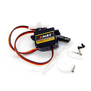 Сервопривід EMAX ES08MA II 12G, аналоговий металевий редуктор FPV дронів, фото 5