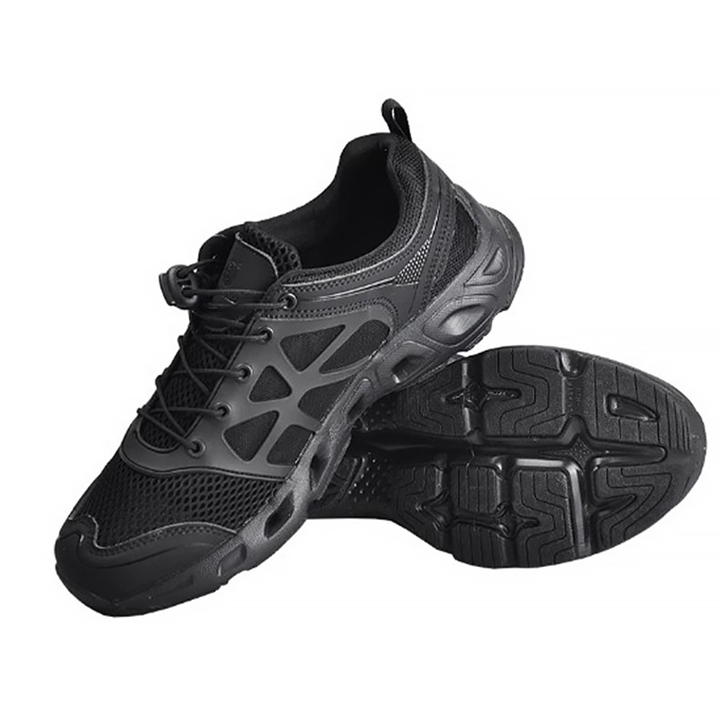 Кросівки тактичні Han-Wild Outdoor Upstream Shoes Black 40 спецвзуття військові