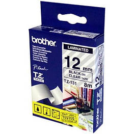 Стрічка для принтера етикеток Brother TZE131 - оригінал