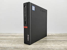 Міні ПК g8 USFF Intel Lenovo M720q i3-8100T4(4)x3.1 ГГц/B360/8GB DDR4 SD/SSD 240 GB/2*DP/HDMI/RS-232/ Зовніш БП