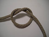 Шнур для одежды хлопковый 6мм диаметр, фото 4