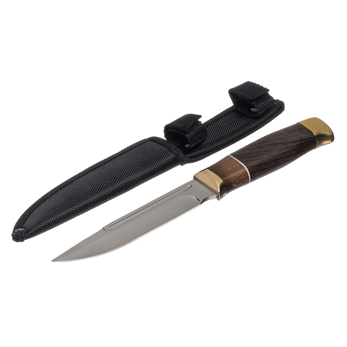 Мисливський ніж "Мисливець" 2683 з Чохлом 26см Brown (7_00939)