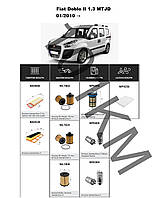 Комплект фільтрів Fiat Doblo II 1.3 MTJD (2010-) WIX
