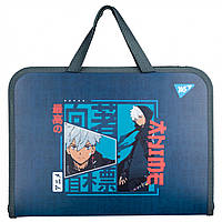 Портфель пластиковий на блискавці А4 Yes, Anime