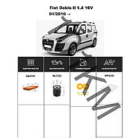 Комплект фільтрів Fiat Doblo II 1.4 16V (2010-) WIX