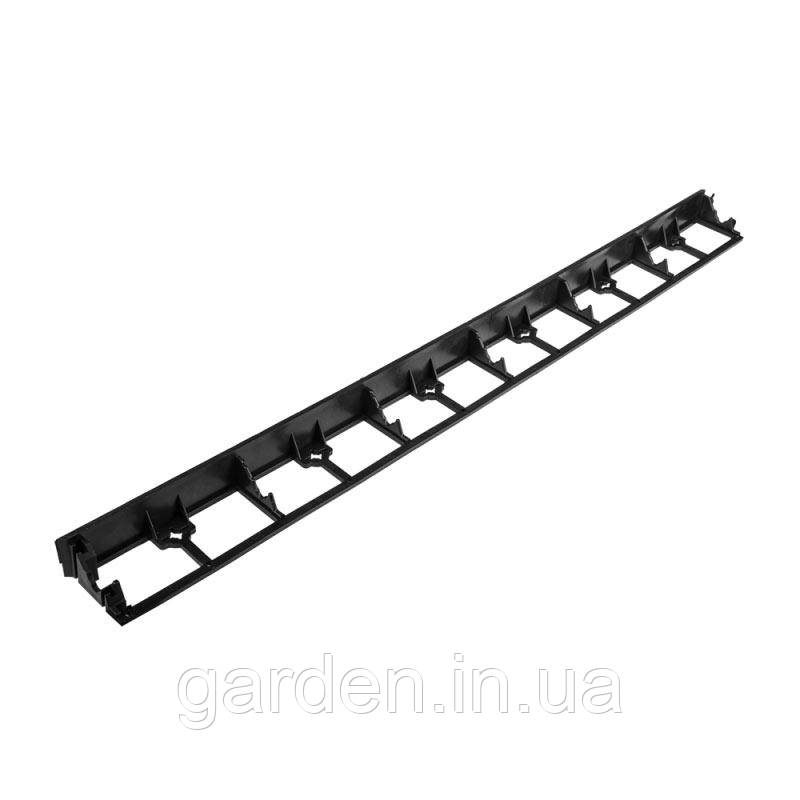 Бордюр садовий 55х1000мм, RIM-BORD, чорний, OBRB55