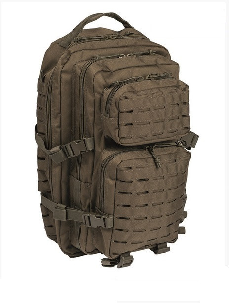 Рюкзак MIL-TEC ASSAULT BACKPACK 36л 14002701 хакі перфорація