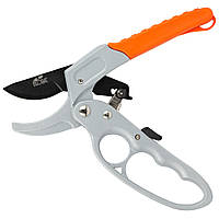 Секатор садовый с храповым механизмом (рез до 25 мм, длина 200 мм) ТМ FLORA