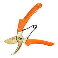 Секатор садовый обводной с пружиной кручения (рез до 25 мм, длина 205 мм) ТМ FLORA