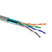 Кабель Одескабель КПВЕ-ВП (200) 4*2*0,51 (F/UTP-cat.5E), CU, екран., для внутр. робіт, 100 м.