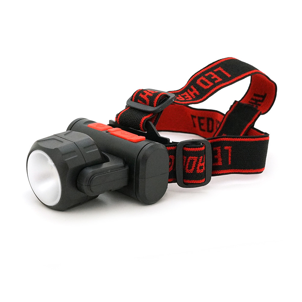 Налобний Ліхтарик Bailong BL-2001, 3 режими, корпус-пластик, водостійкий, ударостійкий, вбудований, фото 1