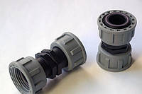 Муфта з накидними гайками (2 накидні) 1". Фітинги TAVLIT