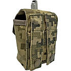 Тактичний подвійний пояс Molle Cordura 500D PU з IRR просоченням + 4 підсумка Піксель, фото 8