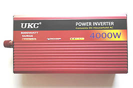 Перетворювач UKC-4000W автомобільний 12v Power Inverter