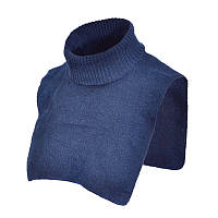 Шарф армійський knitted dickie (манишка) синій вовна/акрил Оригінал Голландія