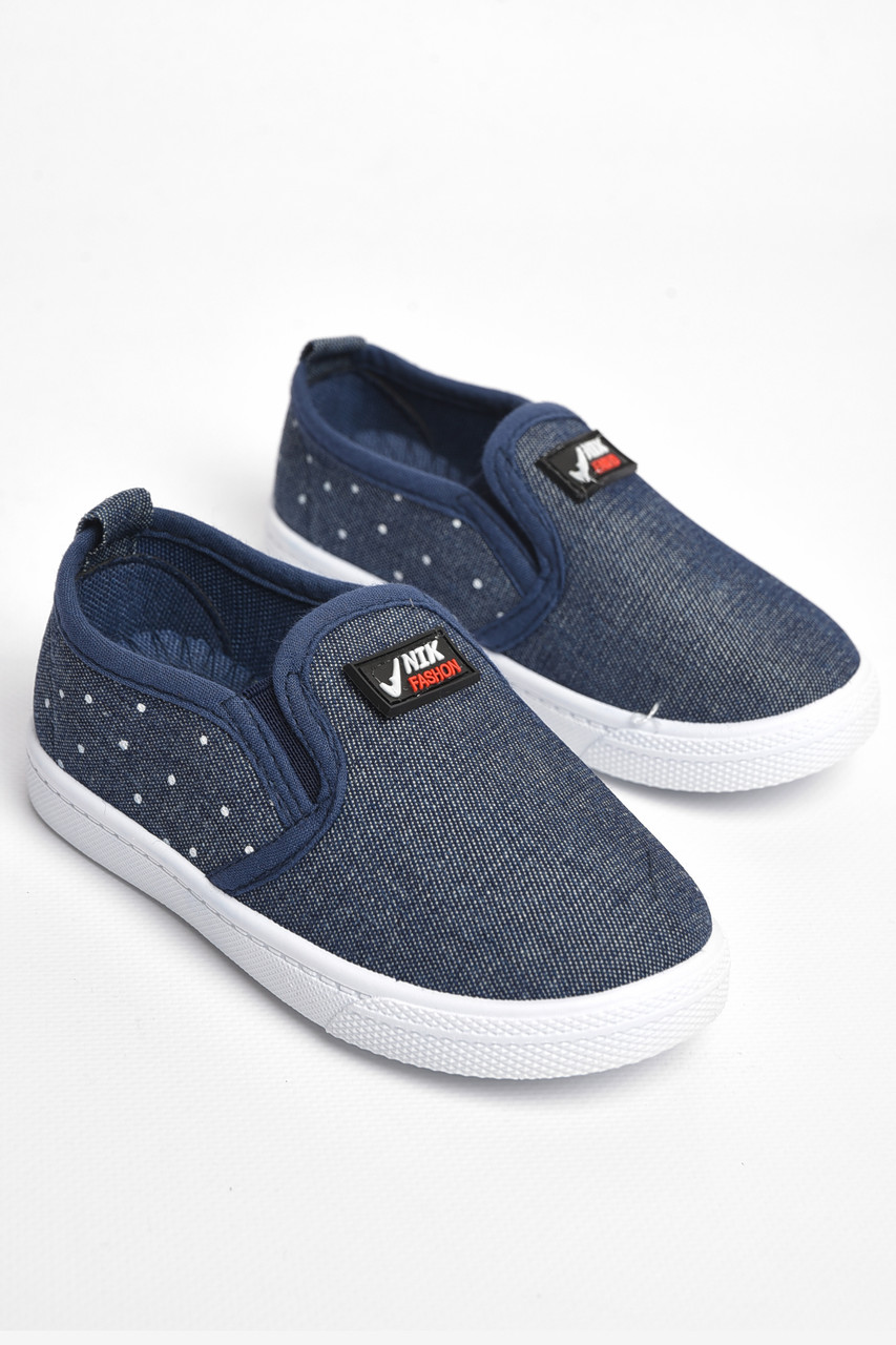 Мокасини дитячі для хлопчика темно-синього кольору 183449T Безкоштовна доставка, фото 1