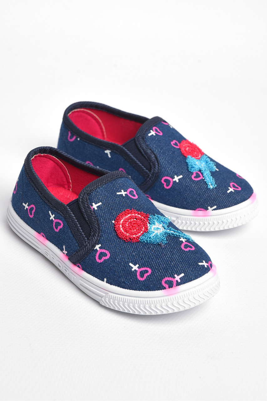 Мокасини дитячі для хлопчика темно-синього кольору 183459T Безкоштовна доставка, фото 1