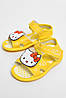 Босоніжки дитячі для дівчинки жовтого кольору 183550P, фото 2