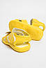 Босоніжки дитячі для дівчинки жовтого кольору 183550P, фото 3