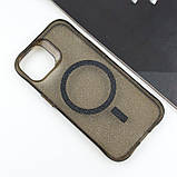 Чохол TPU Radiance with MagSafe для Apple iPhone 15 (6.1") Black, фото 3