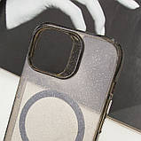Чохол TPU Radiance with MagSafe для Apple iPhone 15 (6.1") Black, фото 4