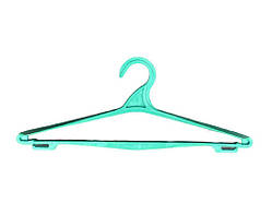Вішалка 42см 48-50 зелений пластик ТМ YEMETS