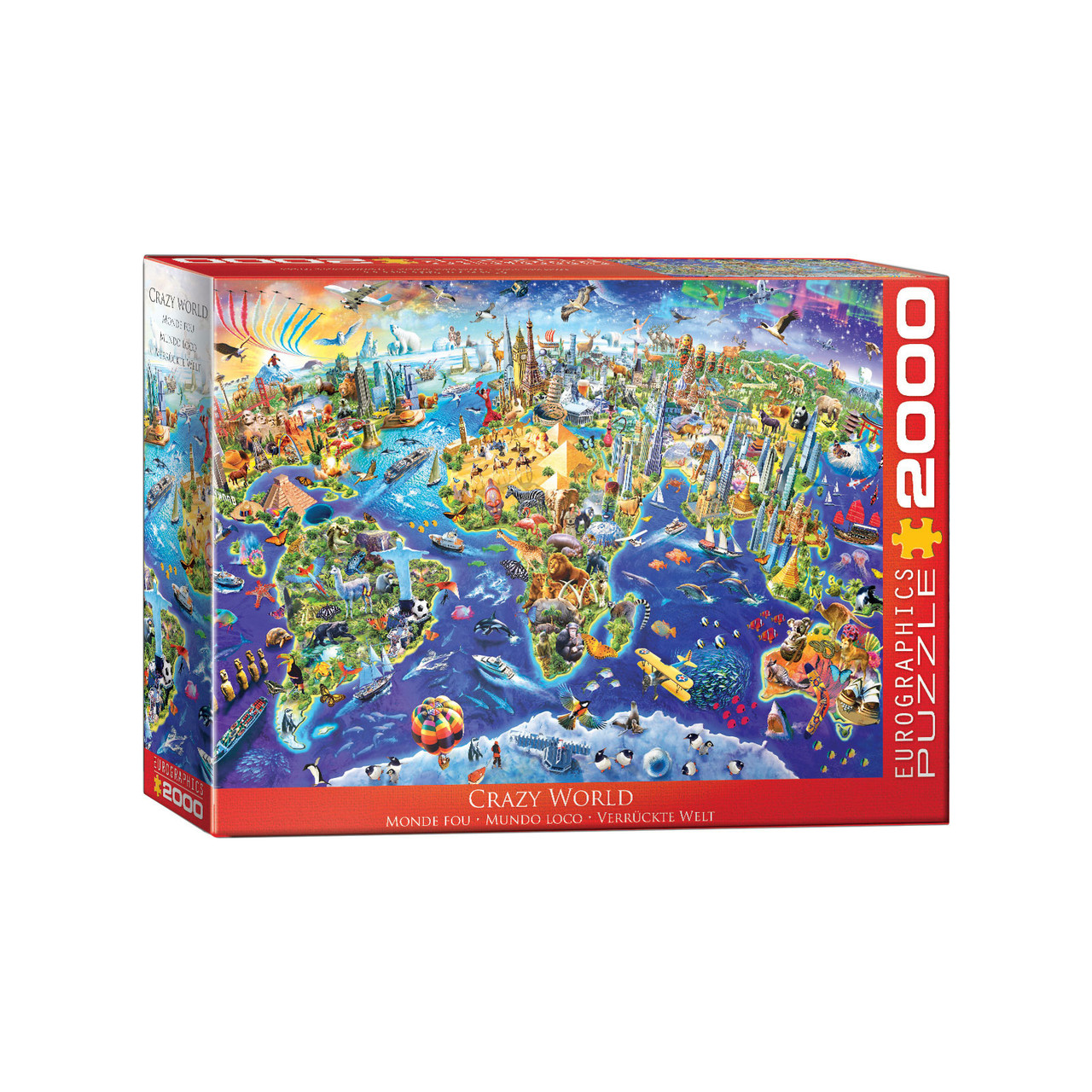 Пазл Eurographics Божевільний світ, 2000 елементів (8220-5343)