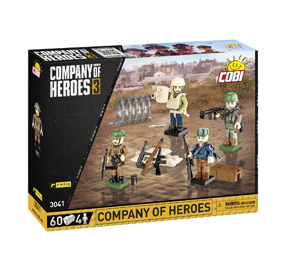 Конструктор Cobi Company of Heroes 3 Компанія героїв, 60 деталей (Cobi-3041), фото 1