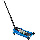 Домкрат підкатний 3 т низькопрофільний 75-510 мм Vorfal V08366, фото 3