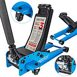 Домкрат підкатний 3 т низькопрофільний 75-510 мм Vorfal V08366, фото 5